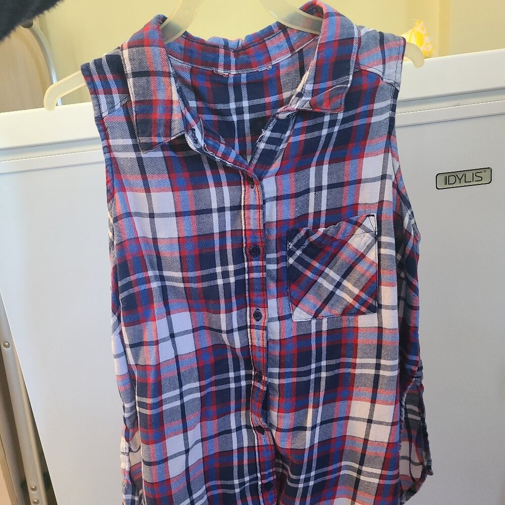 Plaid tank